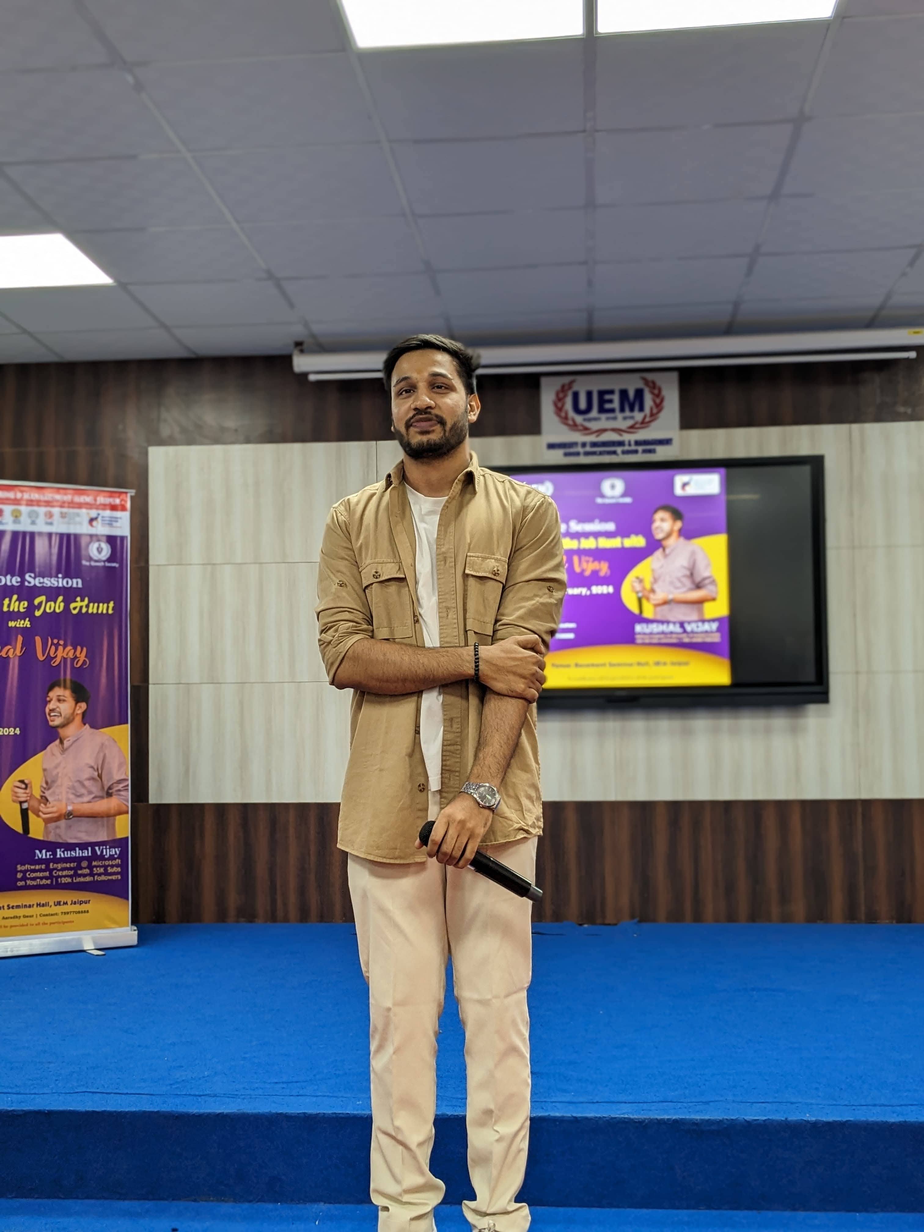 Crushing Job Hunt with Kushal Vijay